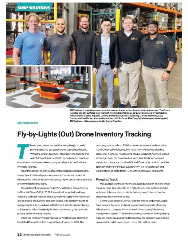 Manufacturing Engineer Print - Headline Story